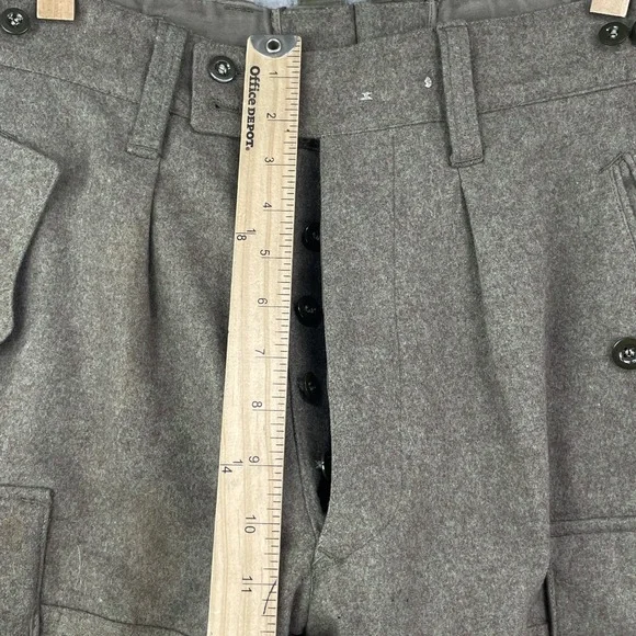 VTG Mollenkamp & Goecke Cargo Military Pant Men 30x29* Army German Wool Workwear